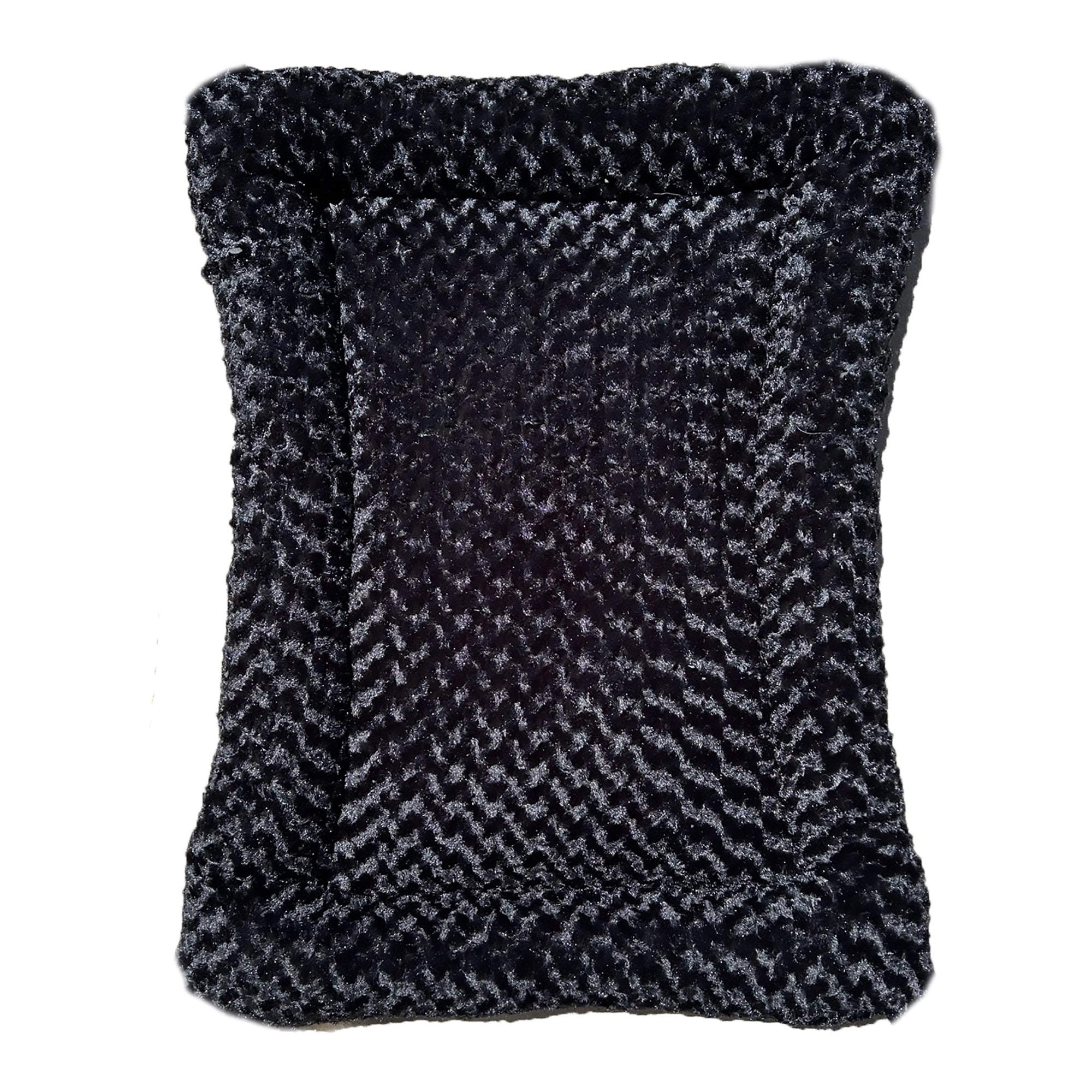 Dog Bed - Rectangle Bolstered Furvana™ 'Cloud'