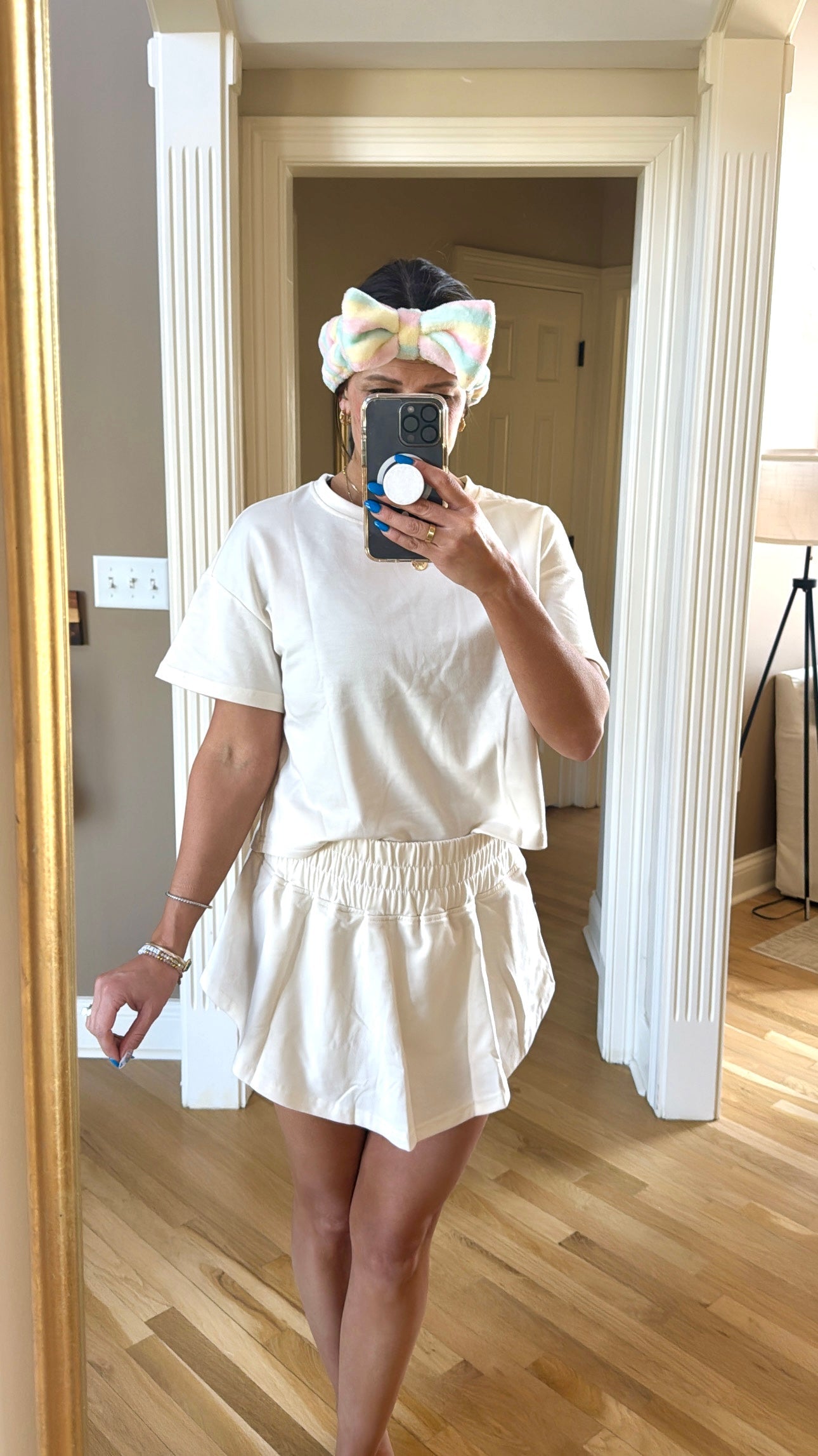 Women's High Waist Skort Set – Matching Two-Piece