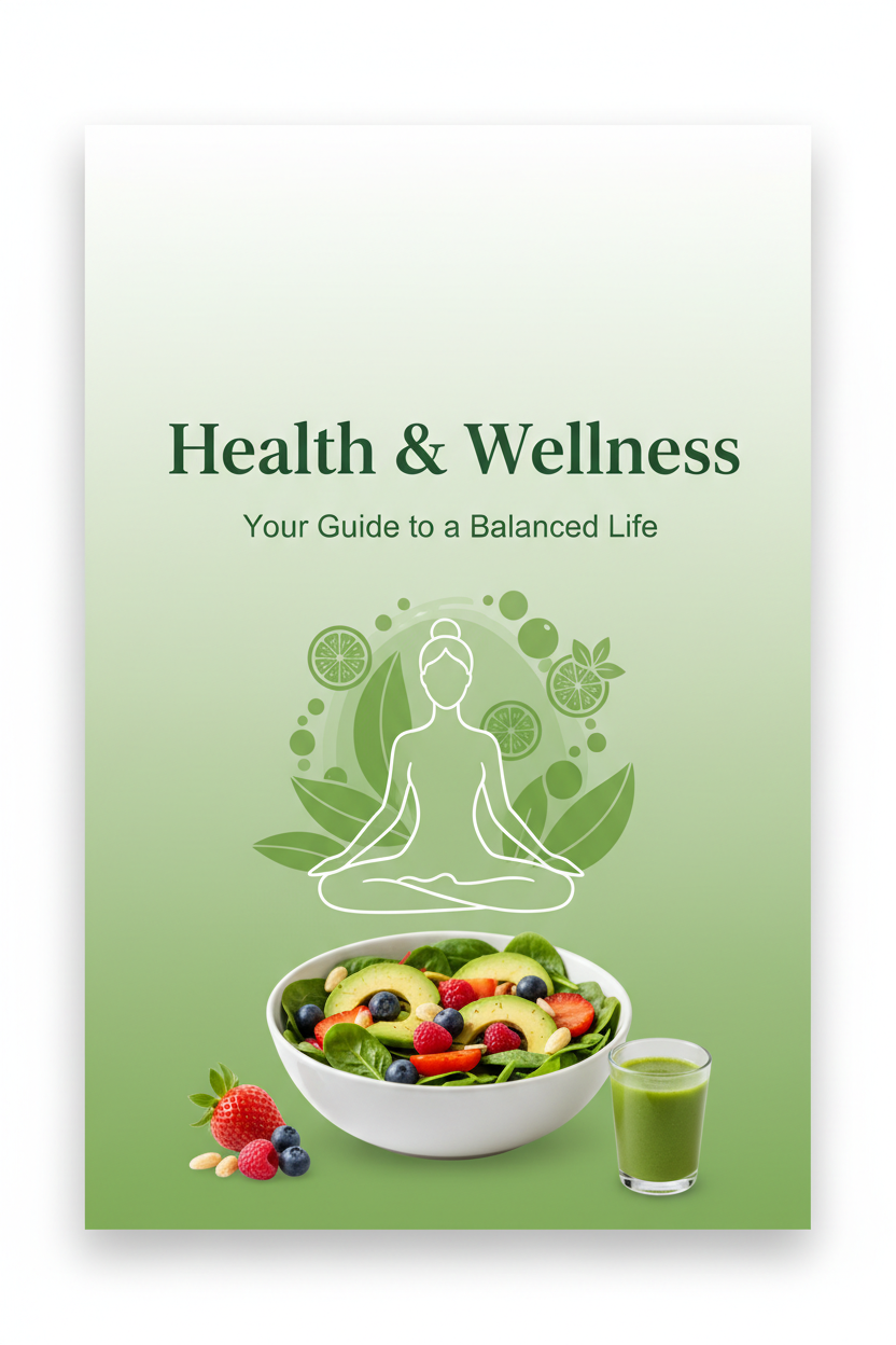 Health & Wellness Ebook Cover
